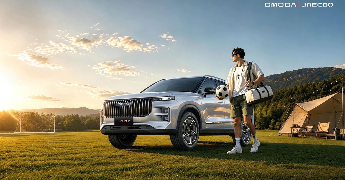 OMODA & JAECOO unveils Super Hybrid System with V2L charging for match-day gatherings