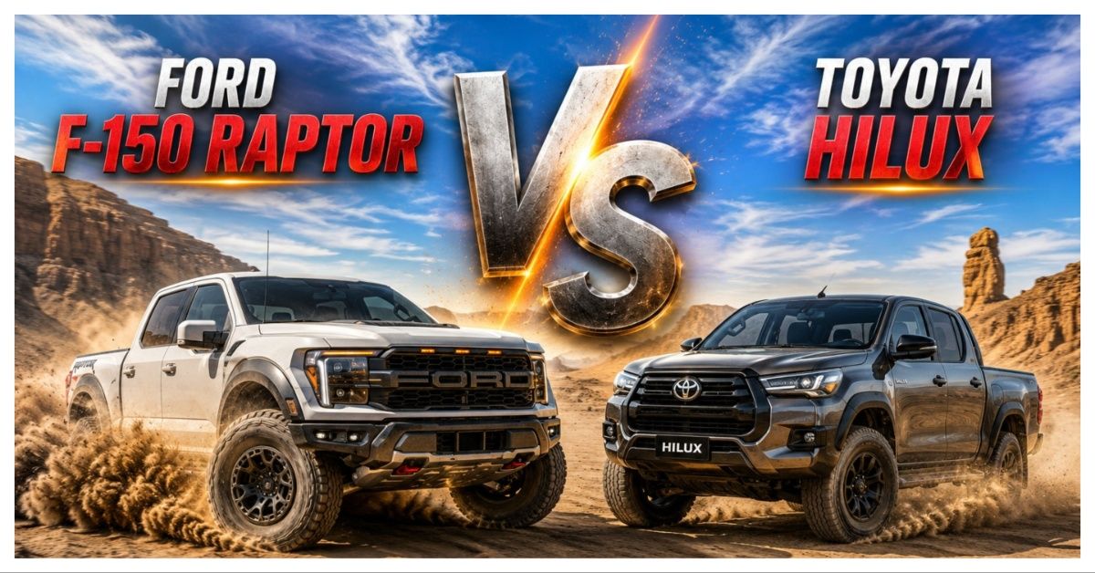 Ford F-150 Raptor R vs Toyota Hilux: When a Legend Meets a Monster