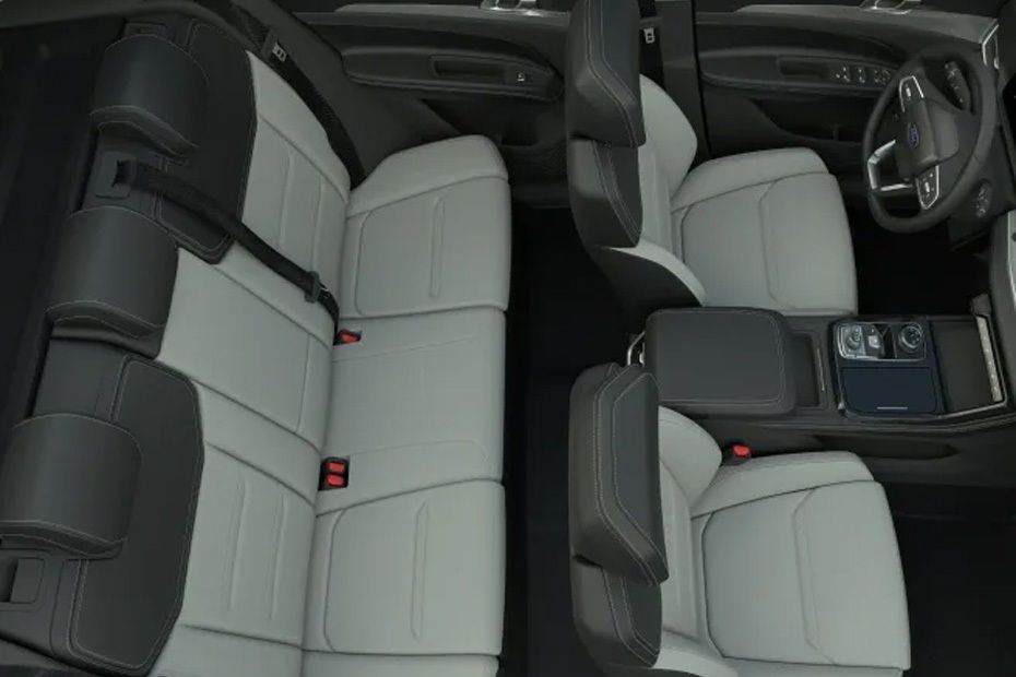 Ford Territory spacious front and rear seating layout