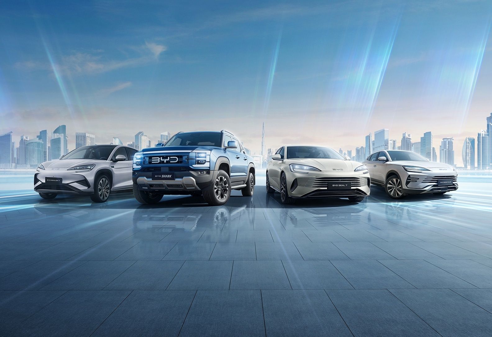 BYD cars in UAE
