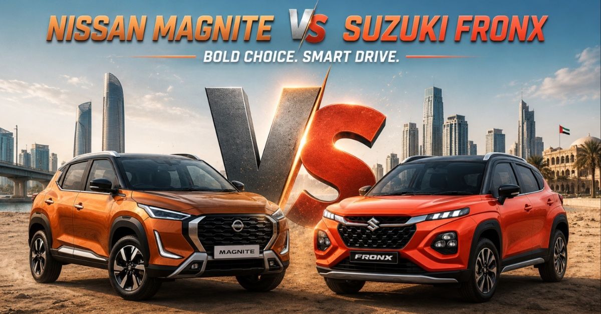 Nissan Magnite vs Suzuki Fronx UAE: Which Compact SUV Wins in 2026?