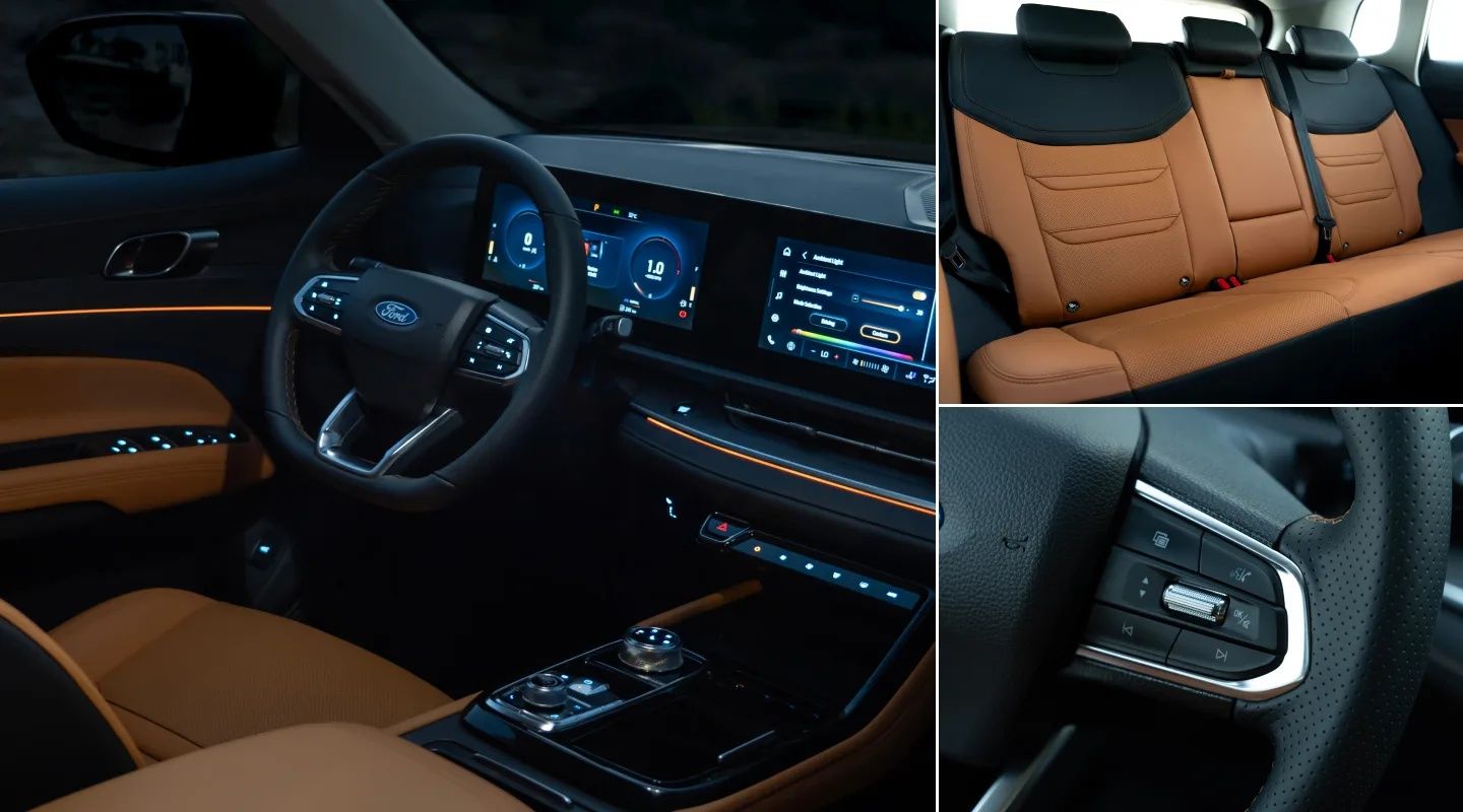 Ford Territory premium cabin and seats