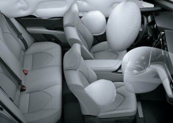 Toyota Fortuner seven-seat cabin