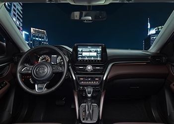 Toyota Urban Cruiser dashboard