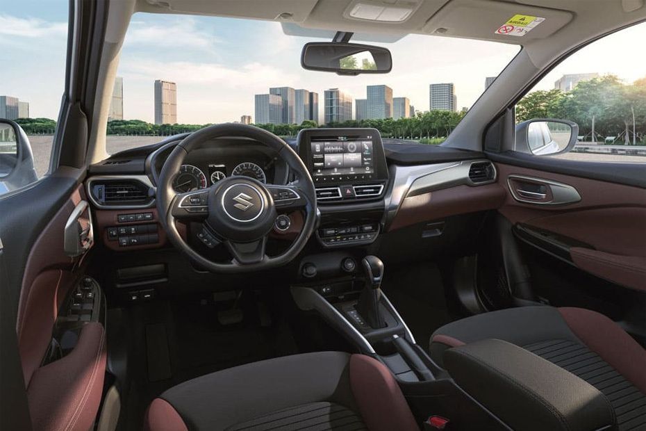 Suzuki Fronx infotainment touchscreen