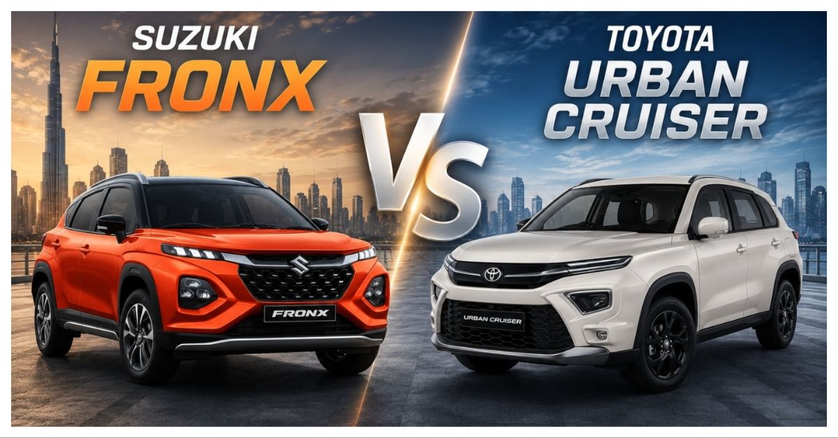 Suzuki Fronx vs Toyota Urban Cruiser UAE: Two Compact SUVs, One Clear Winner for You