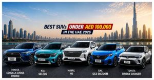 Best SUVs Under AED 100,000 in the UAE 2026