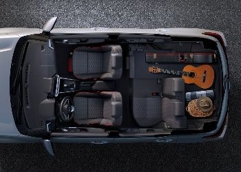 Toyota Raize flexible cargo space