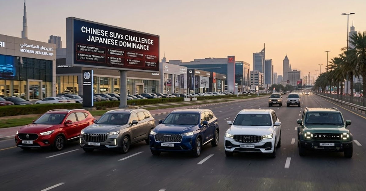 7 Reasons Chinese SUVs Are Challenging Japanese Dominance in the UAE (2026)