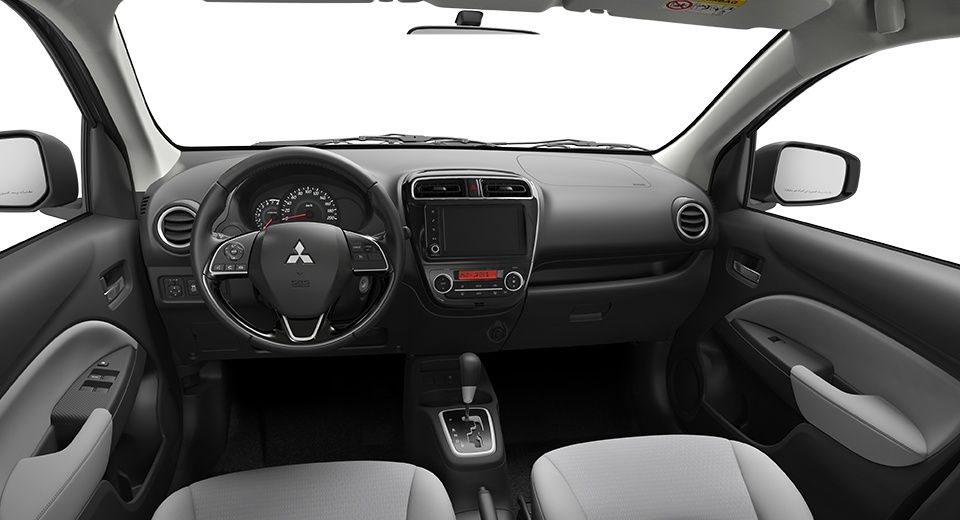 Mitsubishi Attrage interior dashboard view