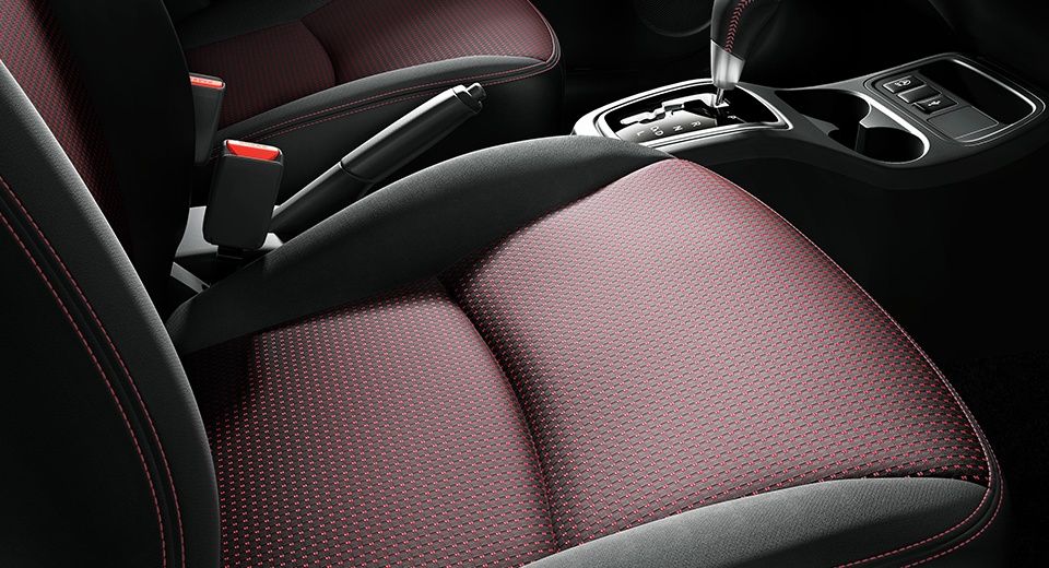 Mitsubishi Attrage front seat upholstery