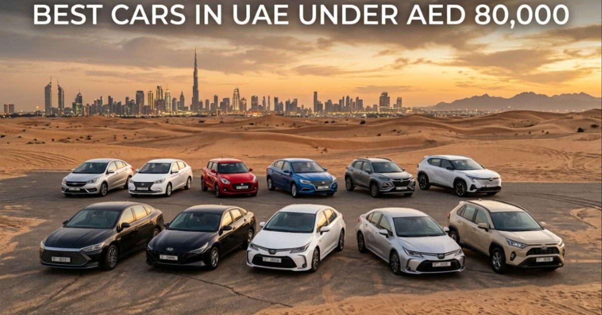 Best Cars in UAE Under AED 80,000: 2026 Guide