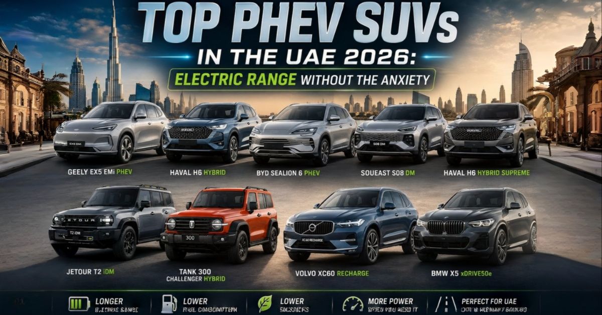 Top PHEV SUVs in the UAE 2026: Electric Range Without the Anxiety
