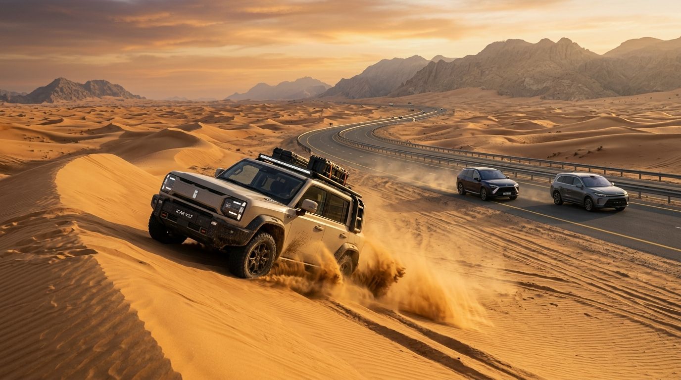 Desert conditions for EVs