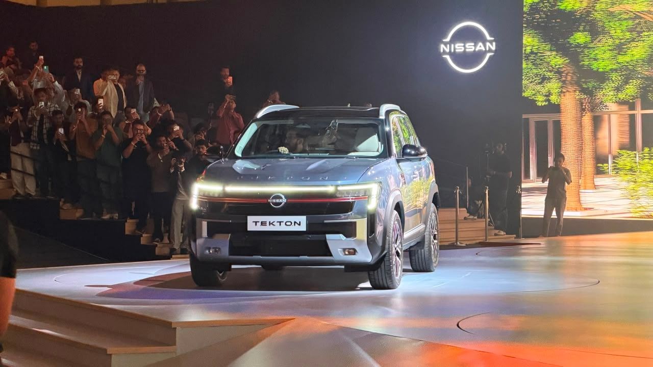 Nissan Tekton SUV featuring LED lighting and modern exterior styling