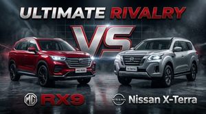 Is the MG RX9 a Better 7-Seater Family SUV Than the Nissan X-Terra for Under AED 100K?