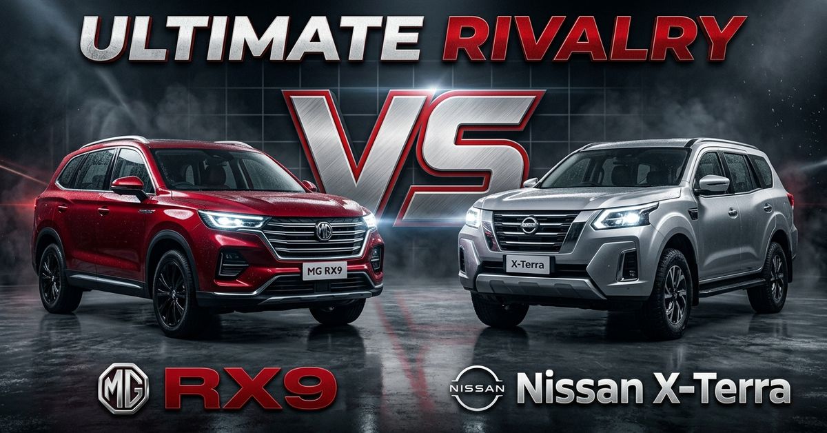 Is the MG RX9 a Better 7-Seater Family SUV Than the Nissan X-Terra for Under AED 100K?