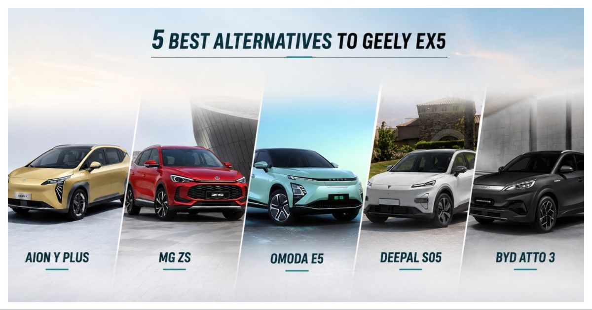 Geely EX5 Alternatives: Five Electric SUVs to Consider in the UAE