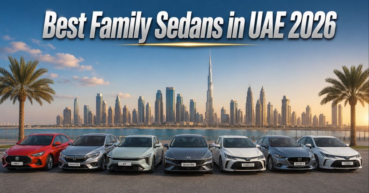 Best Family Sedans in UAE 2026: Top Picks Under AED 100K