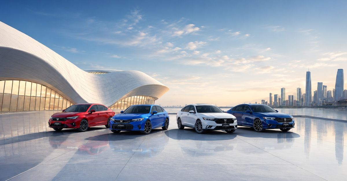 Honda Cars in UAE 2026: Comprehensive Civic, Accord & HR-V Guide