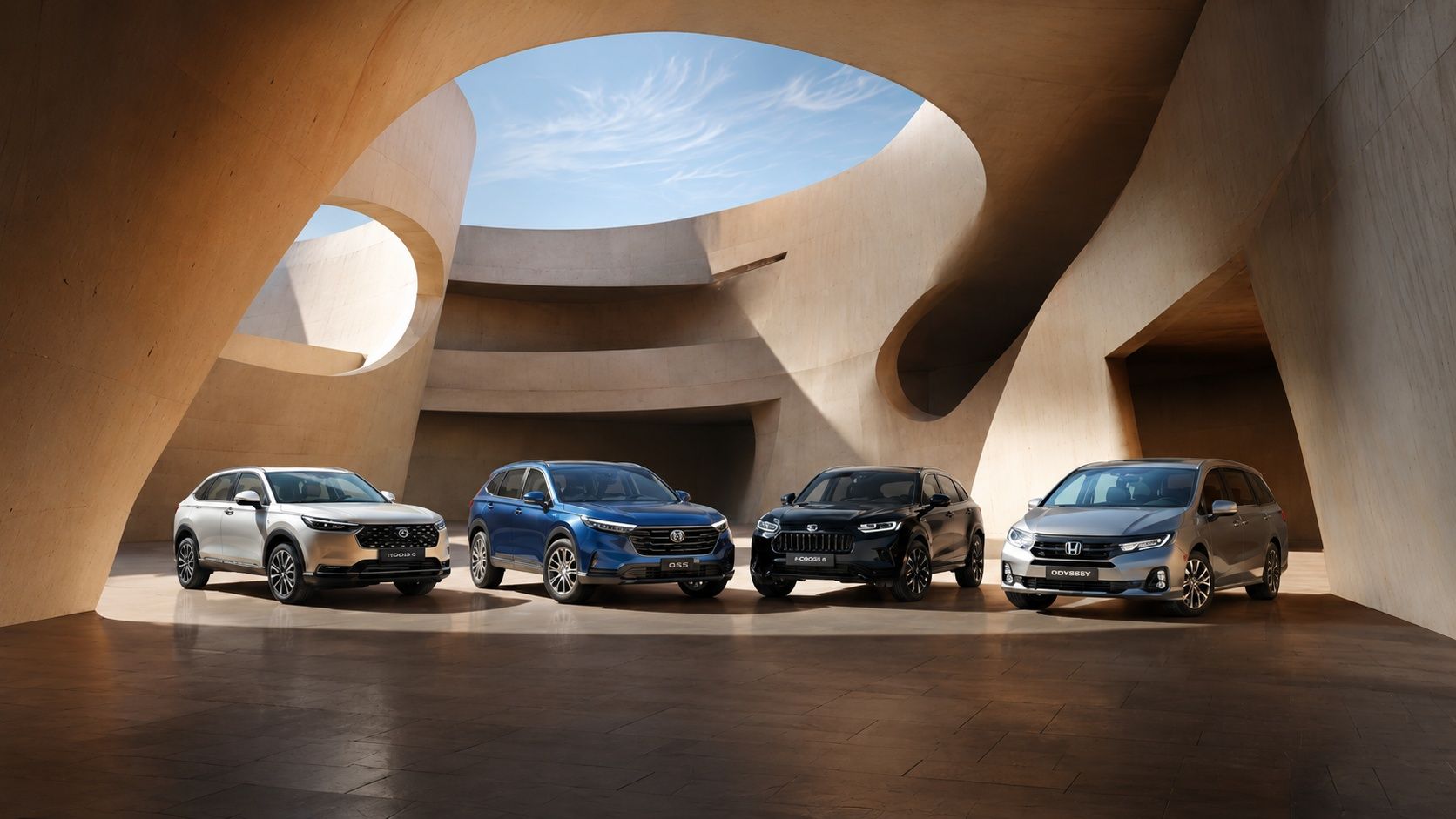 Honda lineup in UAE