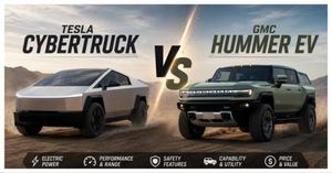 Tesla Cybertruck vs GMC Hummer EV in UAE: Which Electric Beast Wins?