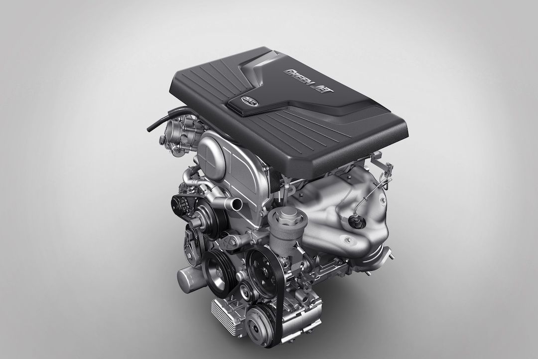 JAC M4 2.0-litre VVT petrol engine delivering 145 hp and 185 Nm torque