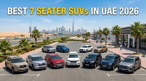 Best 7 Seater SUVs in UAE 2026: Top Picks Under AED 200K