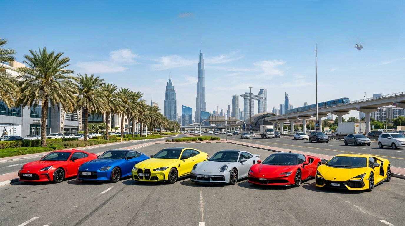Popular Sports Cars in UAE