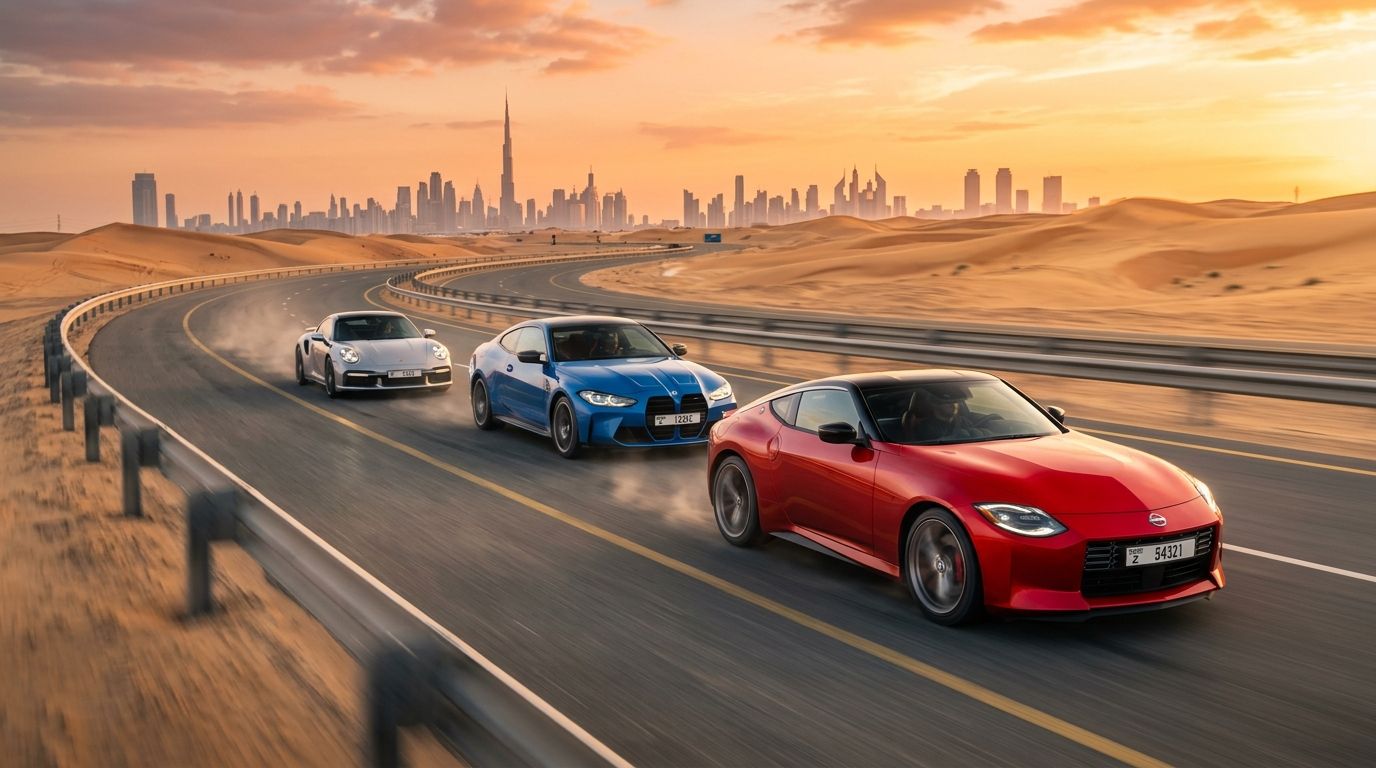 Popular Sports Cars in UAE