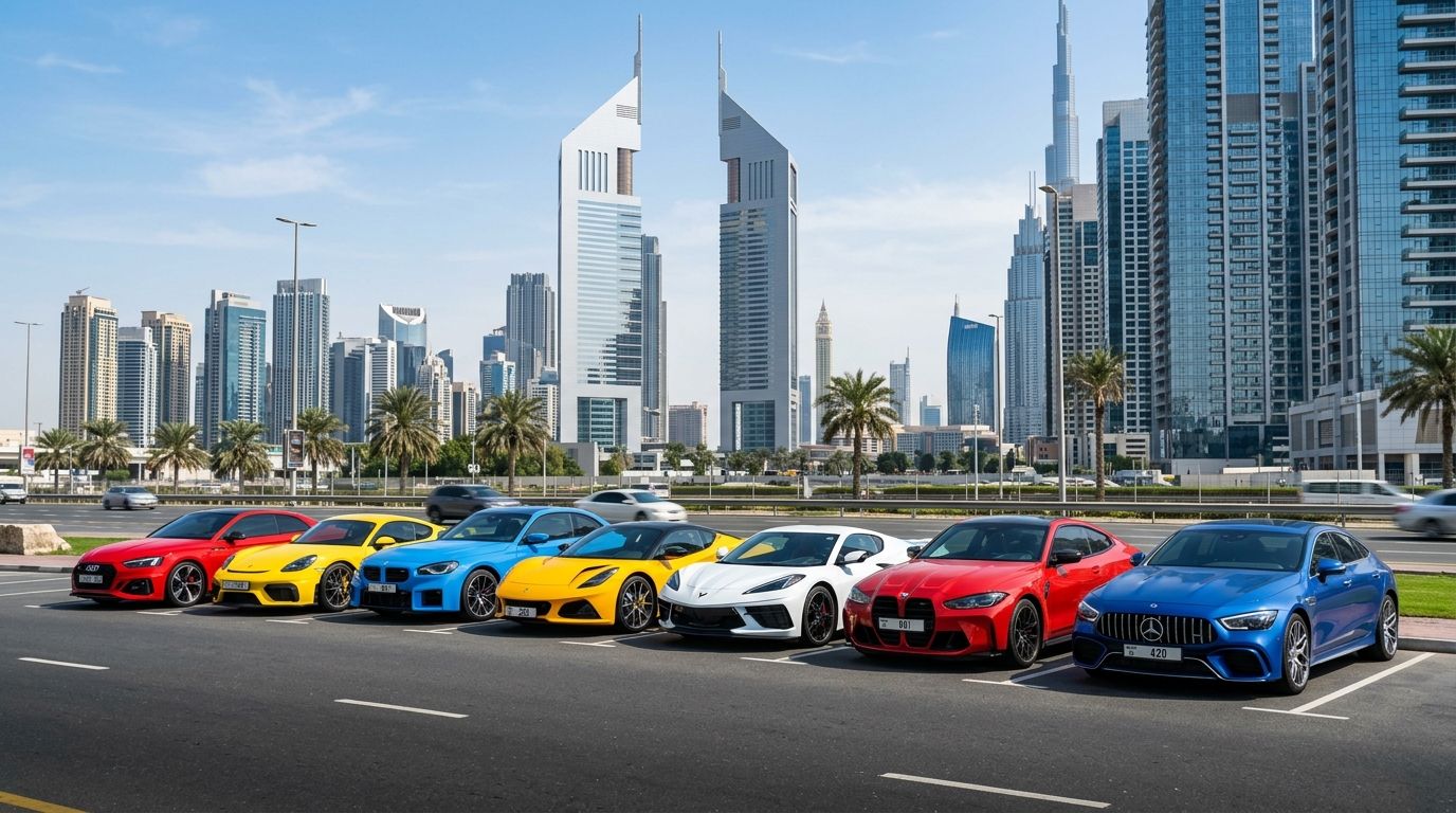 Popular Sports Cars in UAE