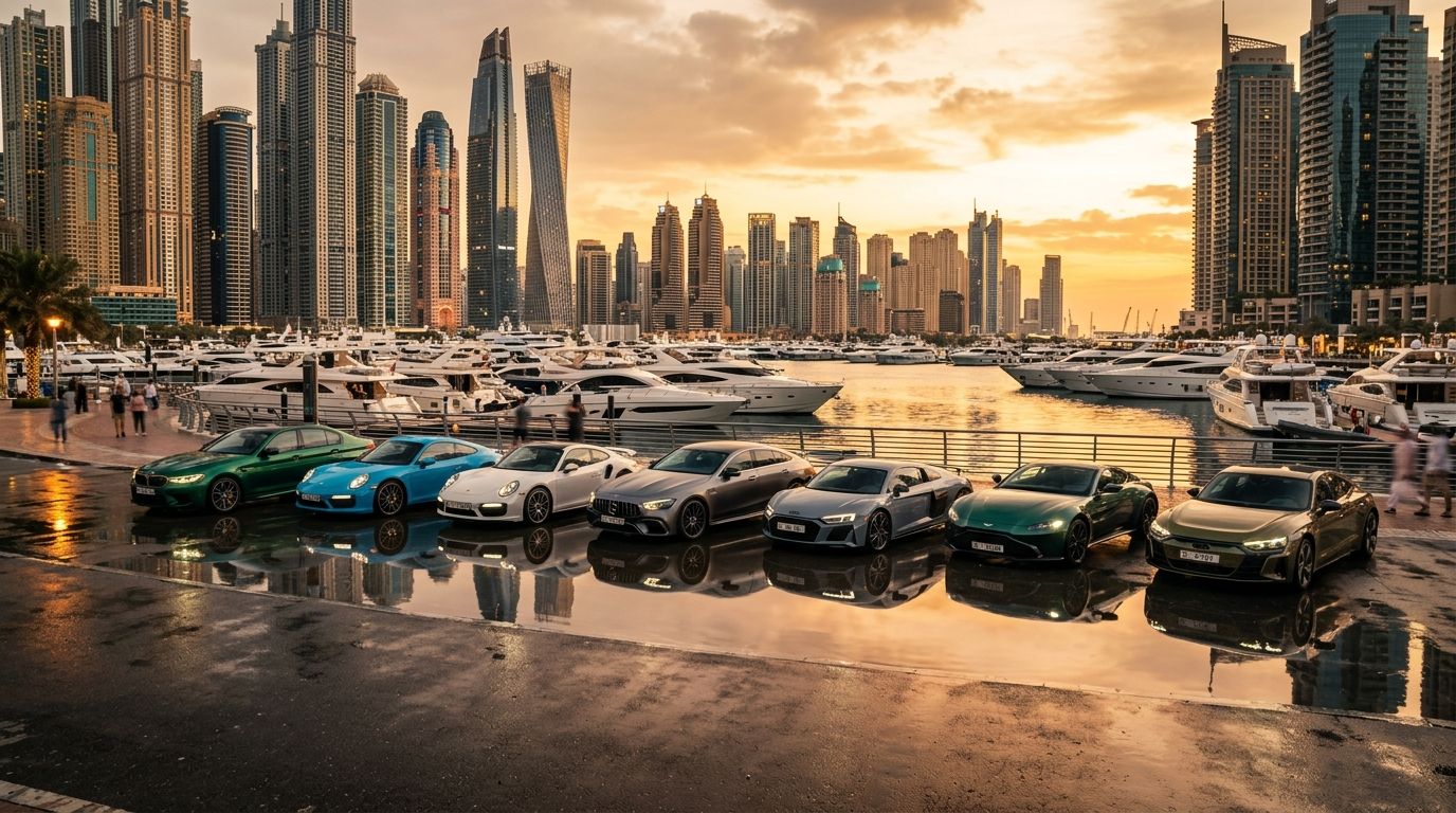 Popular Sports Cars in UAE