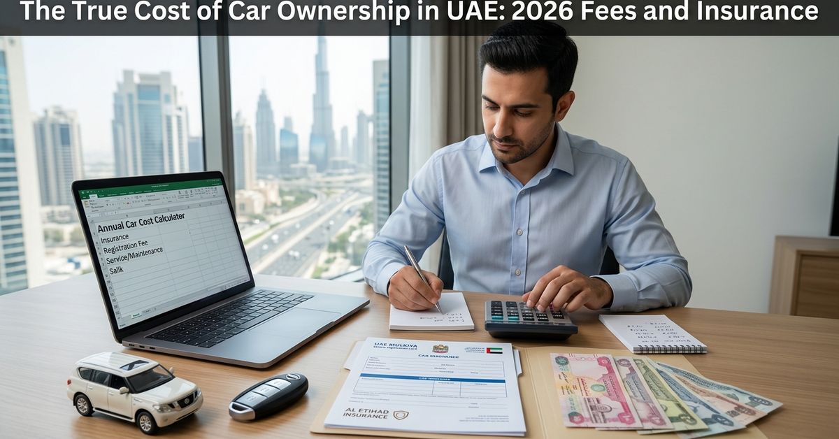 The True Cost of Car Ownership in UAE: 2026 Fees and Insurance