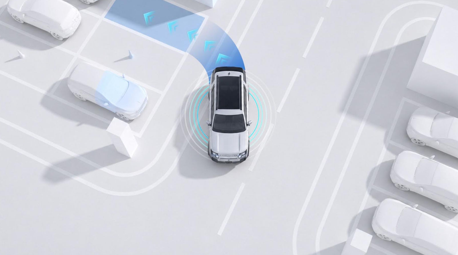 Freelander 8 smart parking assist system
