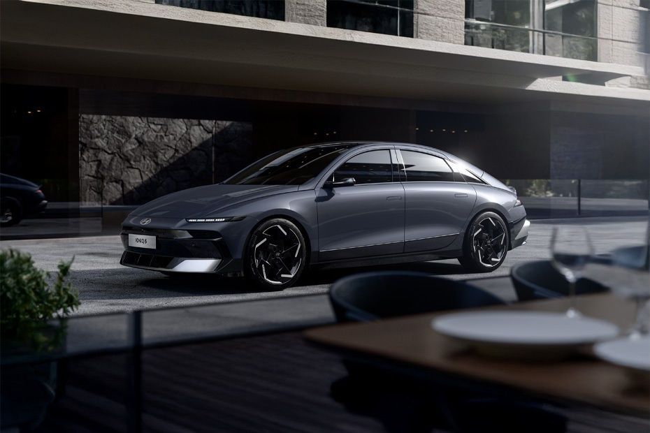 2026 Hyundai Ioniq 6 side profile highlighting streamlined electric sedan design