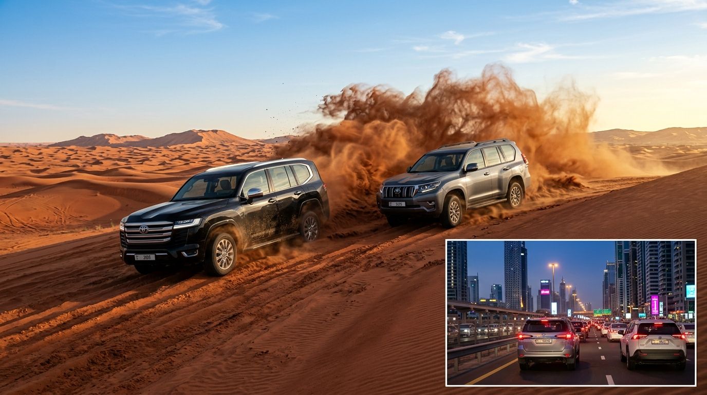Toyota SUVs in UAE
