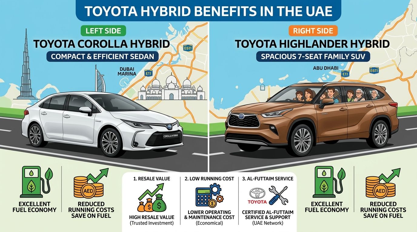 Toyota Sedan in UAE