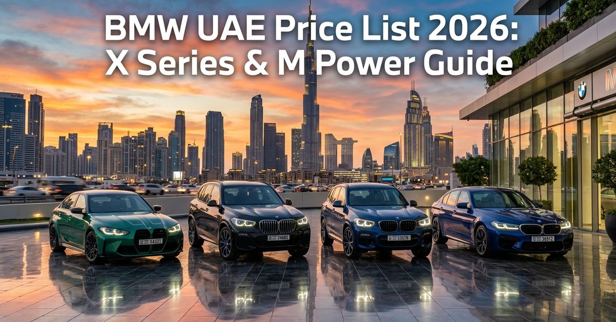 BMW UAE Price List 2026: X Series & M Power Model Guide