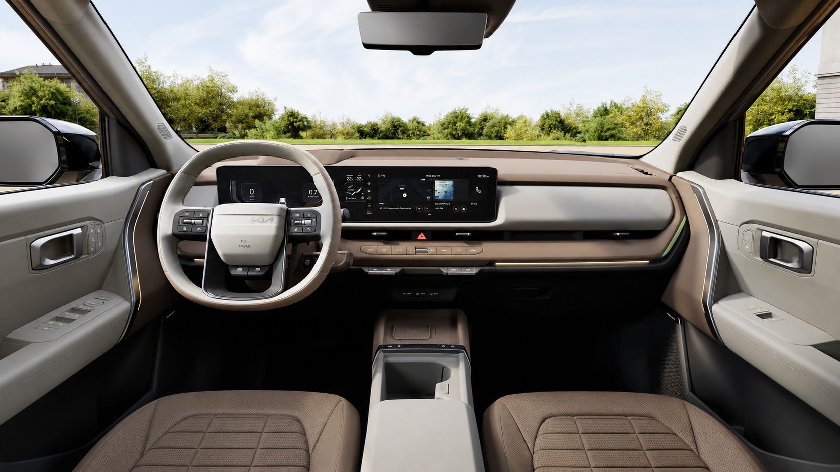 2026 Kia Seltos Hybrid dashboard
