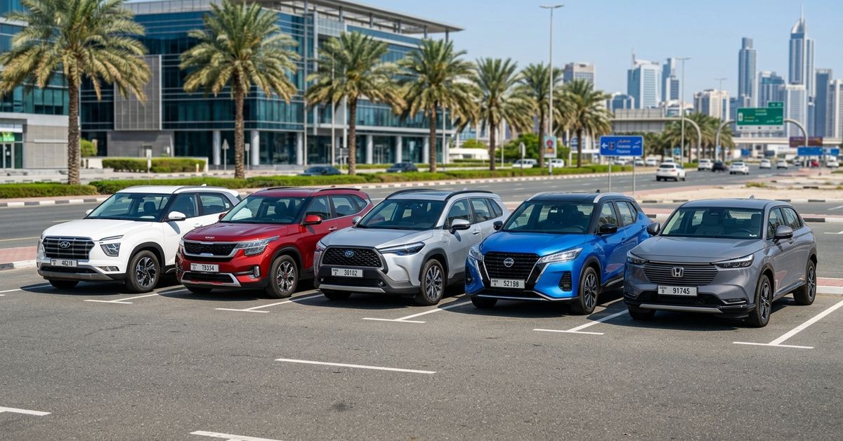 Top 5 Compact SUVs You Can Buy in the UAE Between AED 70,000 and AED 120,000