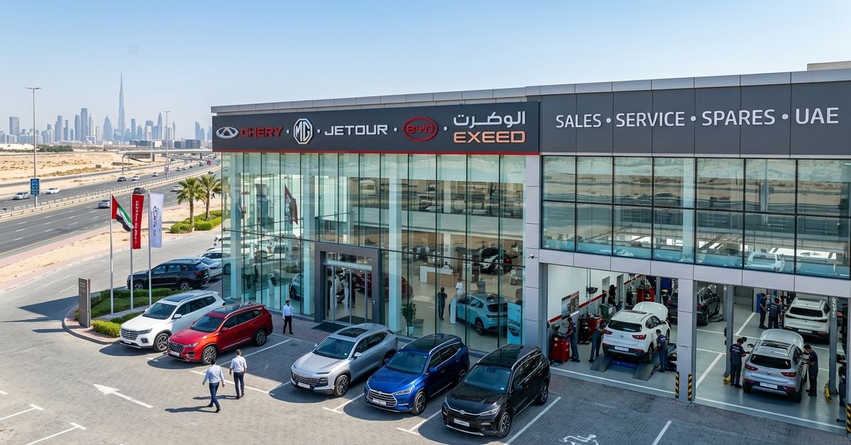 How Chinese Car Brands Are Expanding Their Service Network in the UAE