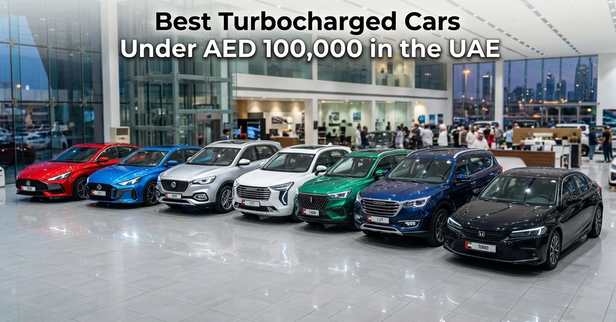 Best Turbocharged Cars Under AED 100,000 in the UAE