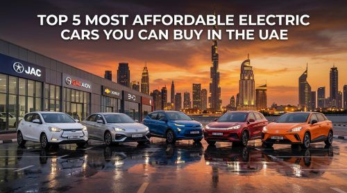 Top 5 Most Affordable Electric Cars You Can Buy in the UAE