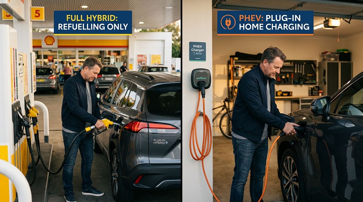 Hybrid vs Plug-in Hybrid