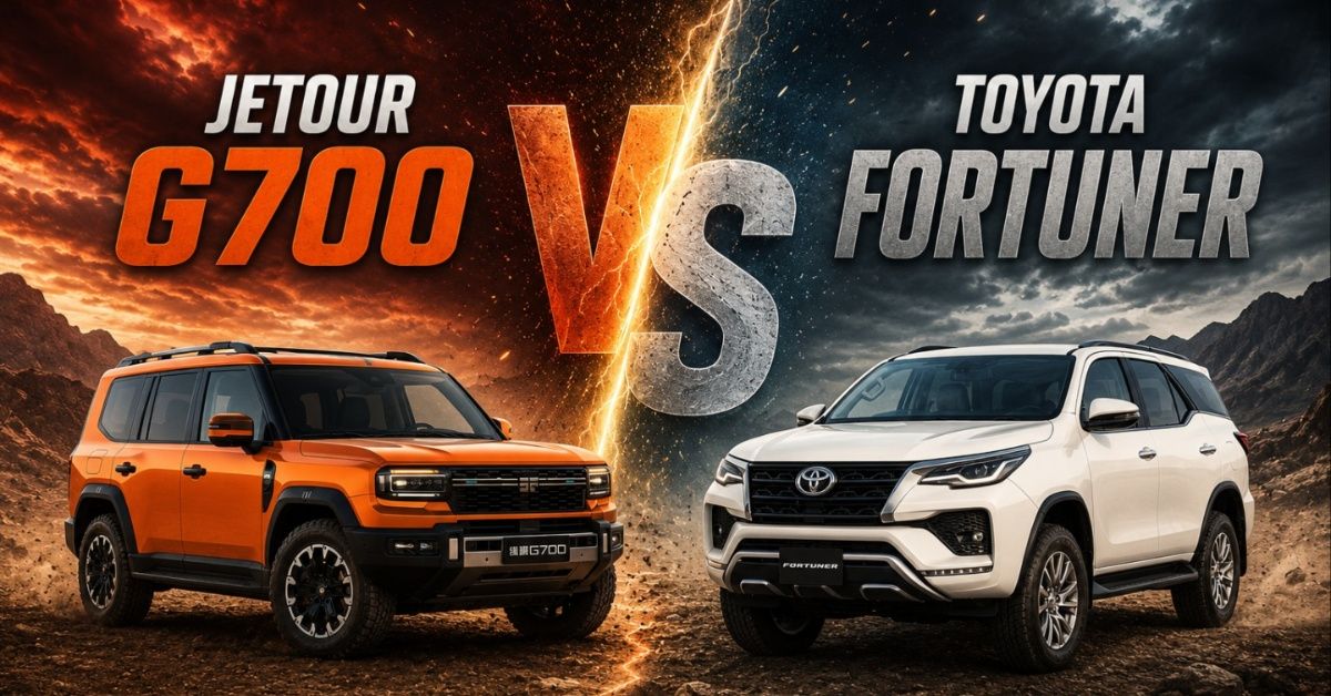 904 HP Jetour G700 vs. Toyota Fortuner V6: Has China Just Killed the GCC's Favorite SUV?