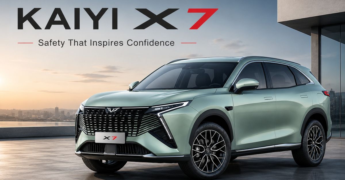 How the Kaiyi X7 Helps Keep You and Your Family Safe