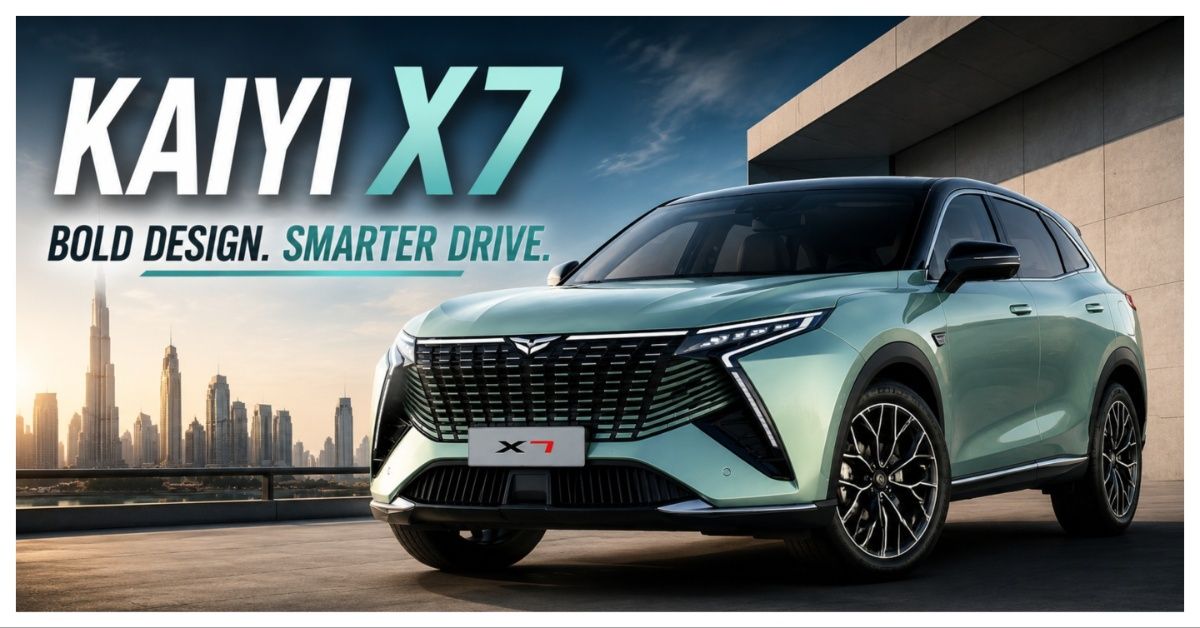 Kaiyi X7 Up Close: The SUV That Looks Sharp, Feels Plush and Thinks Ahead