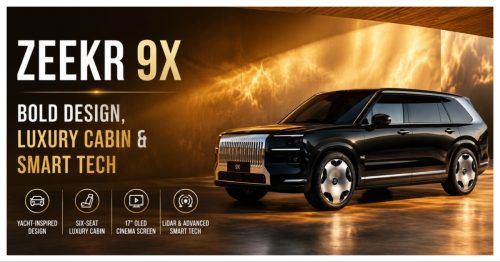 Zeekr 9X Has The Looks And Cabin To Match: A Closer Look At Its Design And Comfo