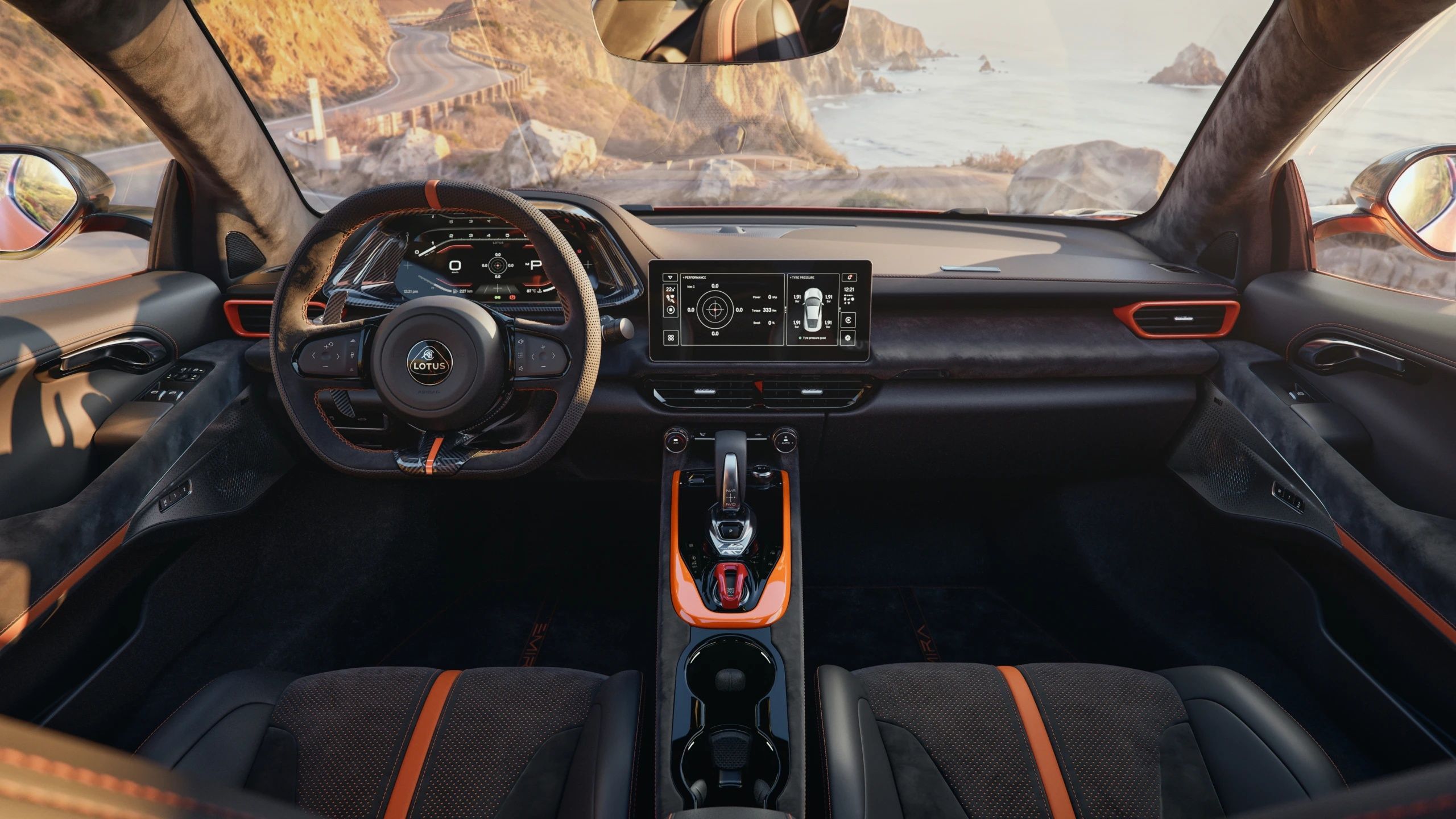 Lotus Emira 420 Sport Interior