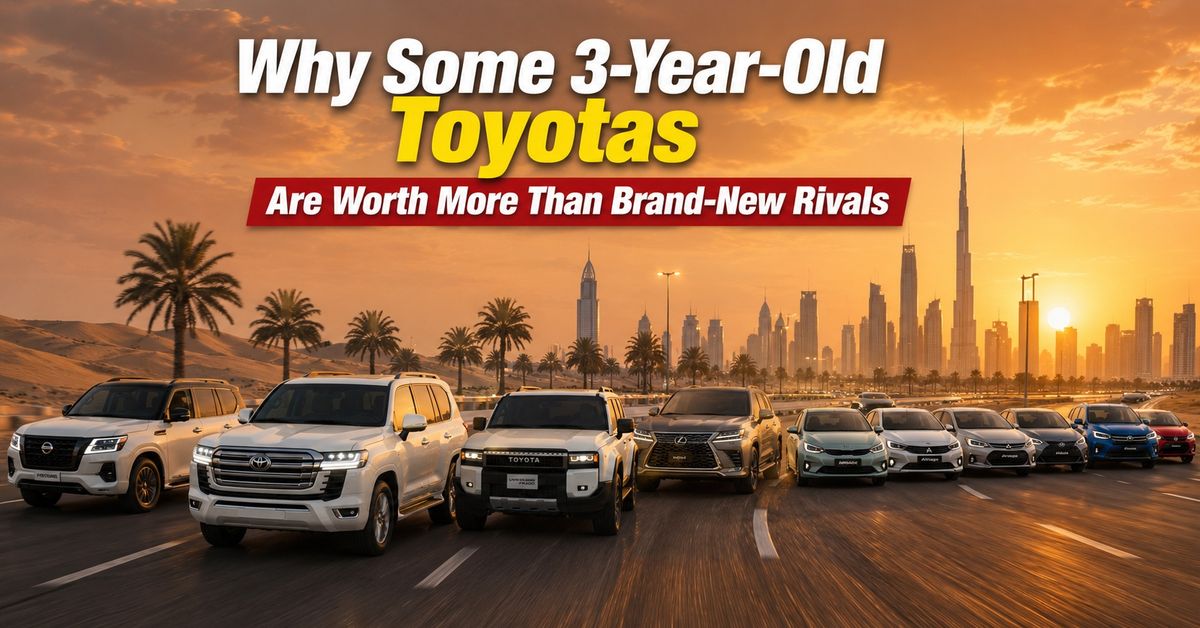 Why Some 3-Year-Old Toyotas Are Worth More Than Brand-New Rivals